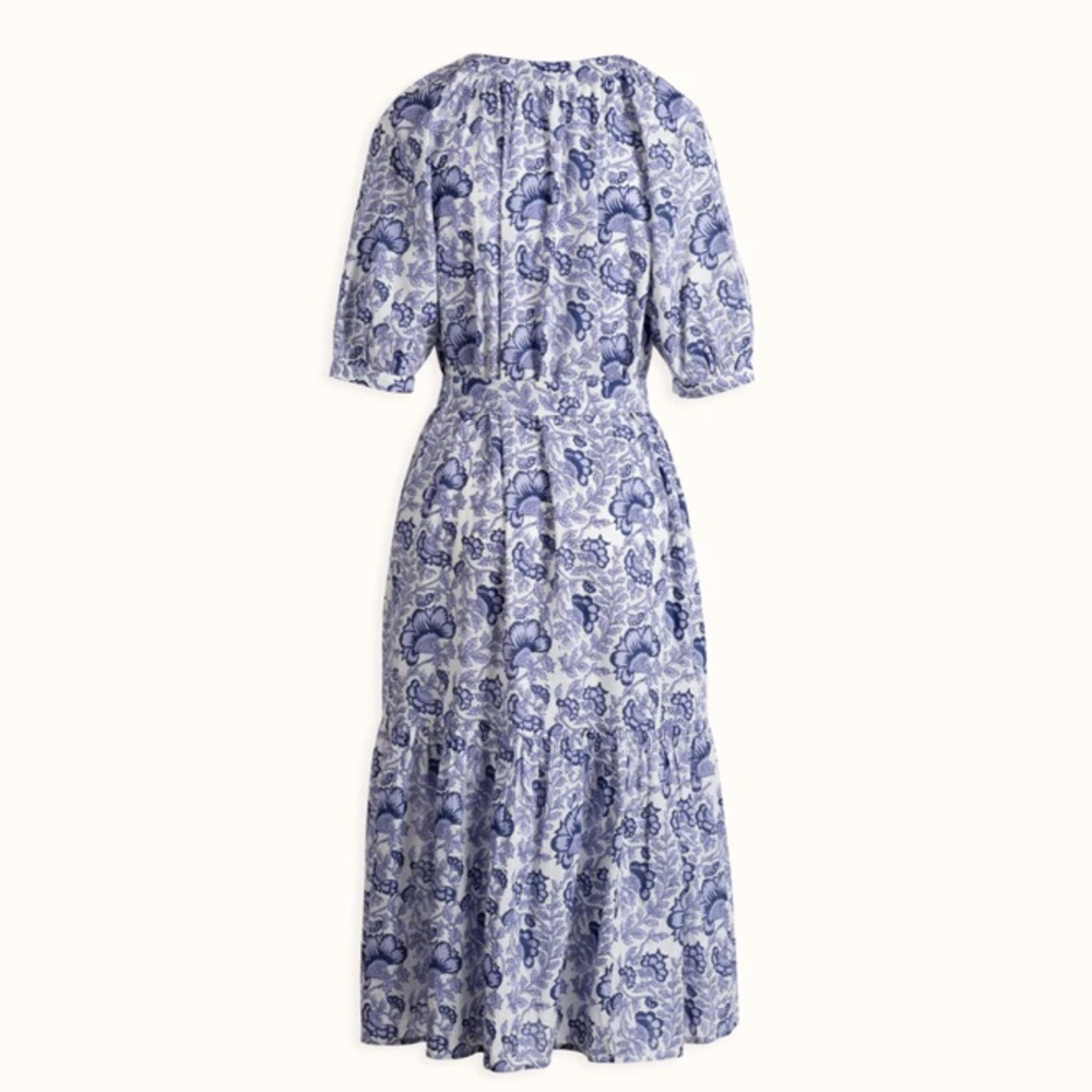 Ophelia & Indigo x Lemon Stripes dress